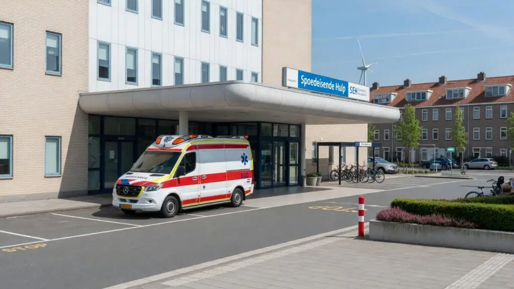 Ambulance waarvoor rijbewijs C1 verplicht is